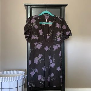 Free People Melanie Night Comb Mini Dress